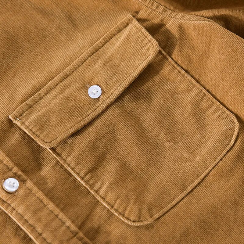 R&B | Langarm Overshirt Aus Weichem Denim