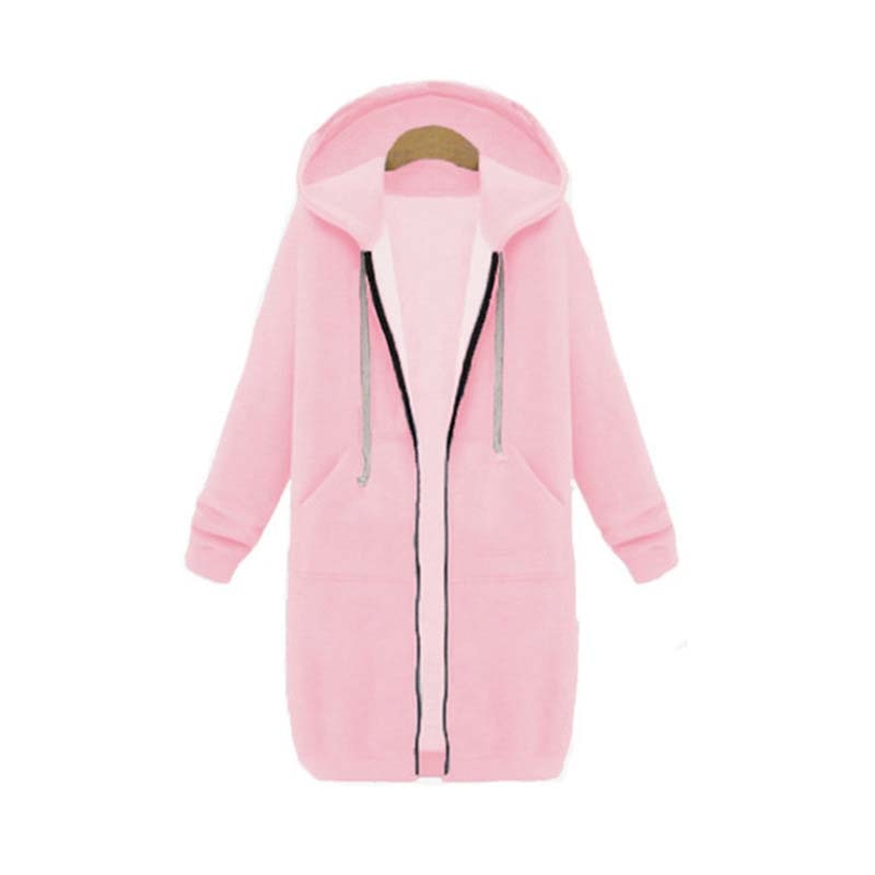 R&B | Chic Lange Sweatshirt-Jacke