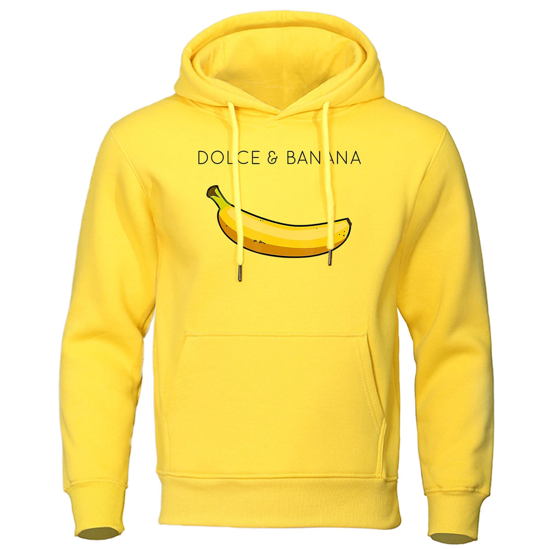 R&B | Kapuzenpulli mit Bananendruck