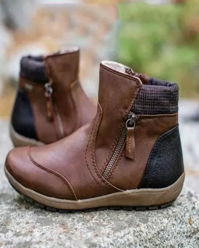 R&B | Wasserdichte Orthopädische Stiefel mit Hochwertigem Reißverschluss