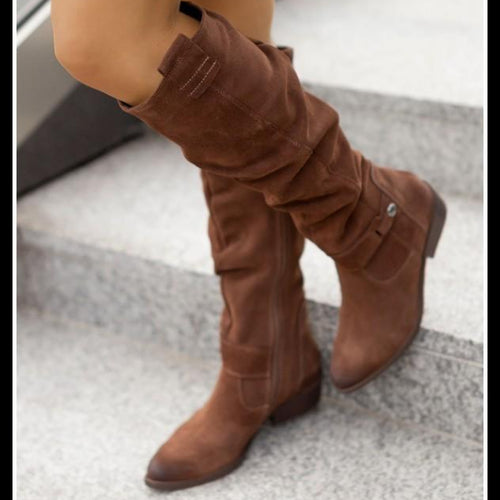 R&B | Warme Wildlederstiefel - Gemütliche Winterschuhe