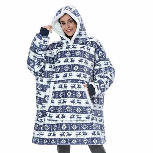R&B | Übergröße Damen Kapuzenpullover mit Kapuze