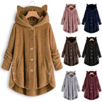 R&B | Plüsch Gefütterte Katzenjacke