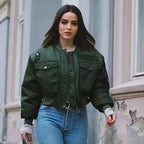R&B | Kurze Bomberjacke für Damen