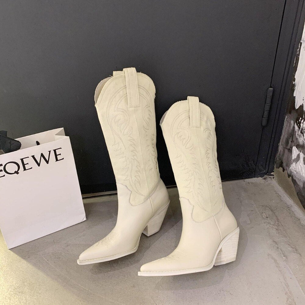 Cassie Cowboy Stiefel | Hohe Qualität mit schönem Design R&B