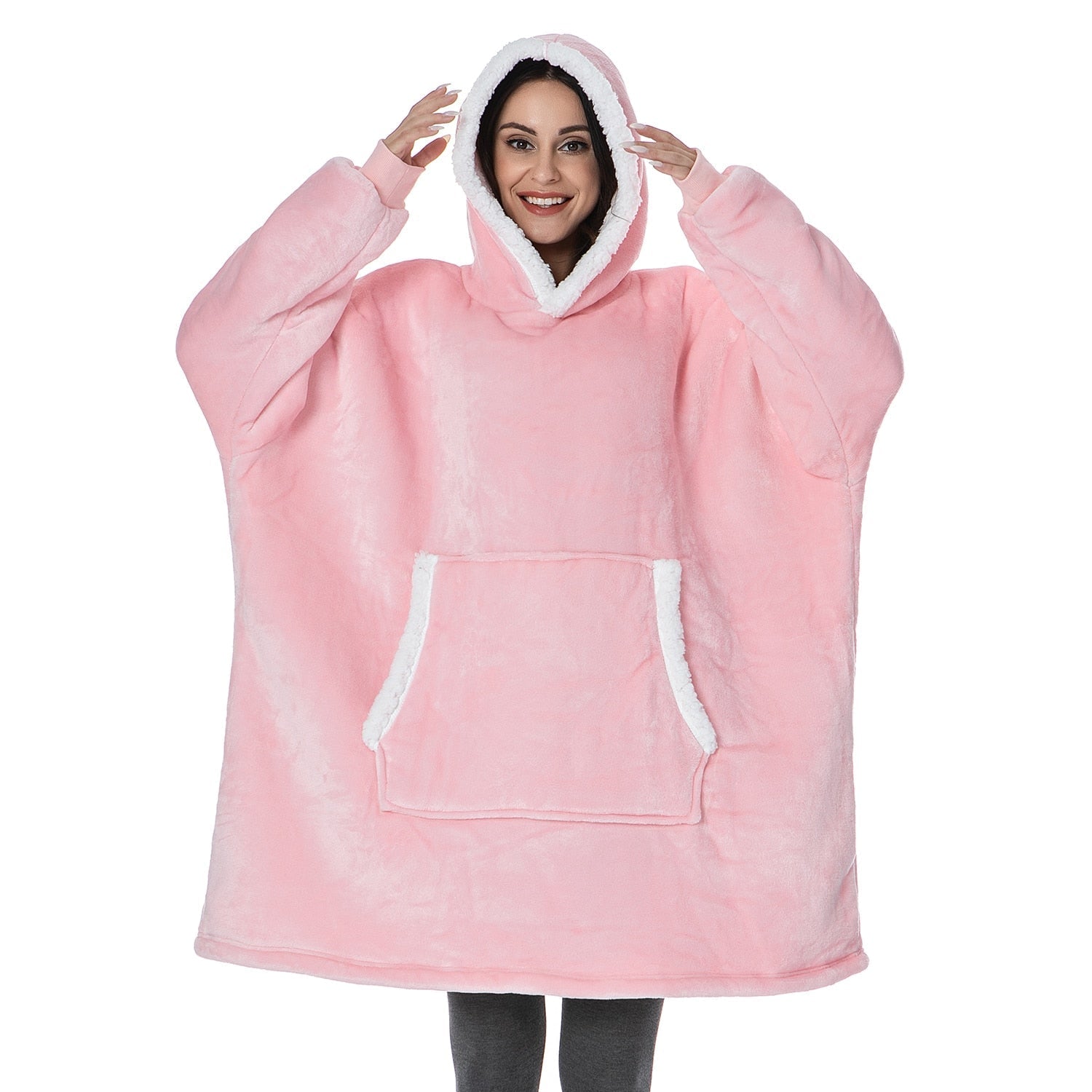 R&B | Übergröße Damen Kapuzenpullover mit Kapuze