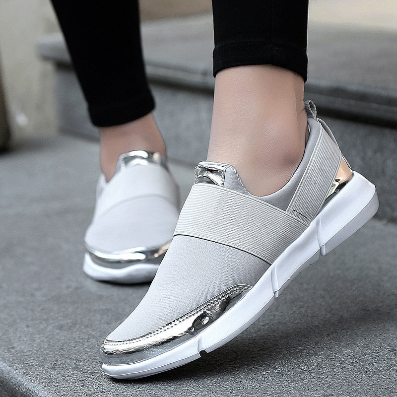 Damen Atmungsaktive Slipper R&B