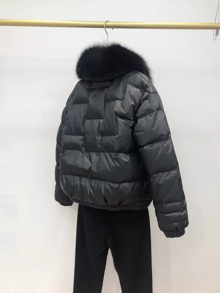 R&B | Lockere Pufferjacke - Warm & Vintage