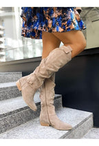 R&B | Warme Wildlederstiefel - Gemütliche Winterschuhe