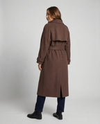 Bequemer Oversized Wollmantel Damen | R&B