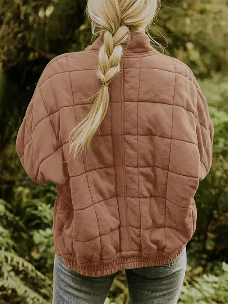 R&B | Übergangsjacke Oversized Dicke Damenjacke