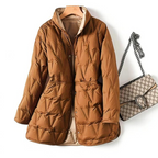 R&B | Pufferjacke - Wendbare Stehkragen-Pufferjacke