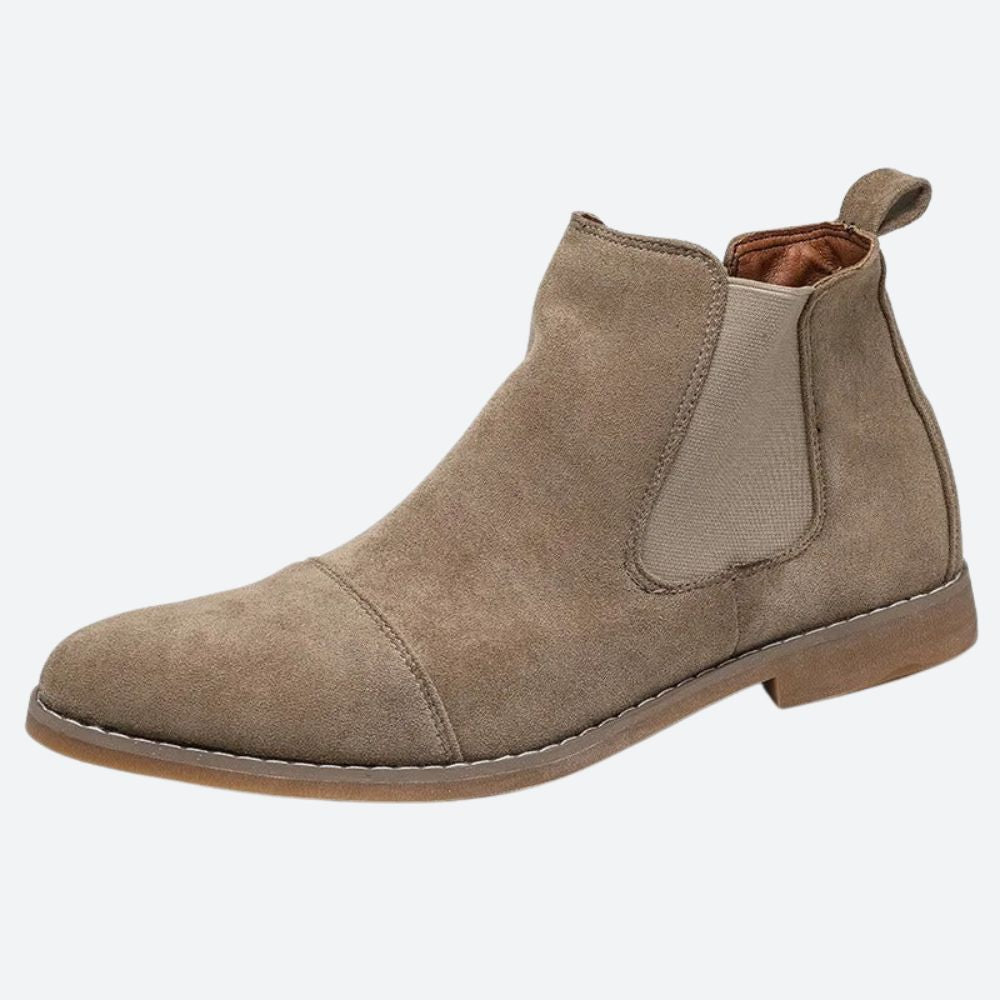 R&B | Klassische Wildleder Chelsea Boots für Herren