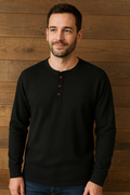 R&B | Shirt Waffelstruktur Herren T-Shirt