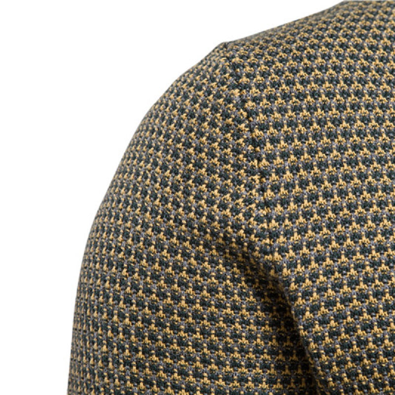 R&B | Geometrisch Gemusterter Pullover Weiche Baumwollmischung Stilvoll und Gemütlich
