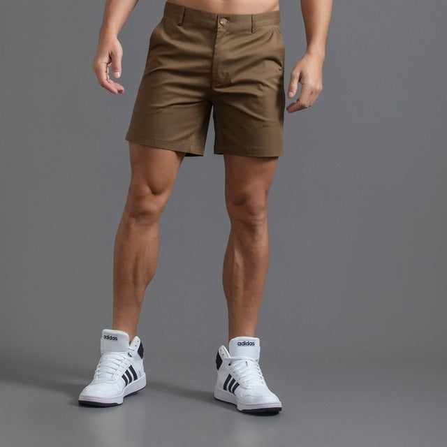 R&B | Klassische Chino-Shorts aus Baumwolle für Herren