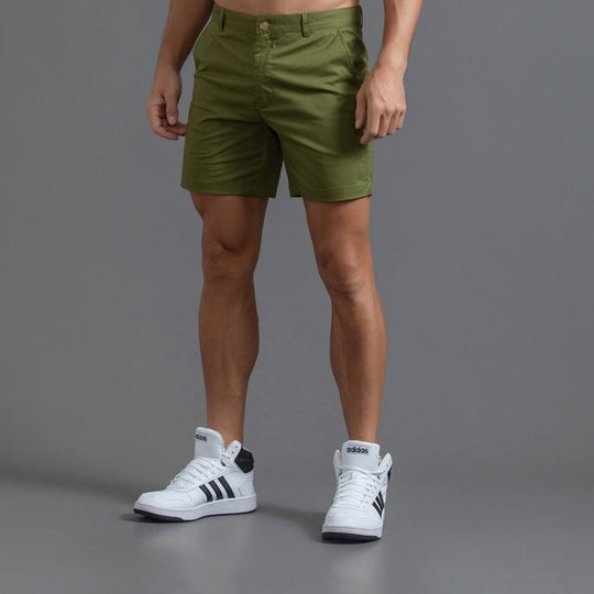 R&B | Klassische Chino-Shorts Aus Baumwolle für Herren