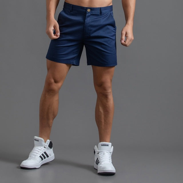 R&B | Klassische Chino-Shorts Aus Baumwolle für Herren