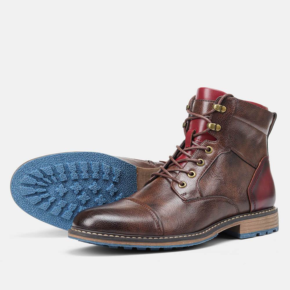 R&B | Oxford Boots Premium hohe Stiefel für Herren