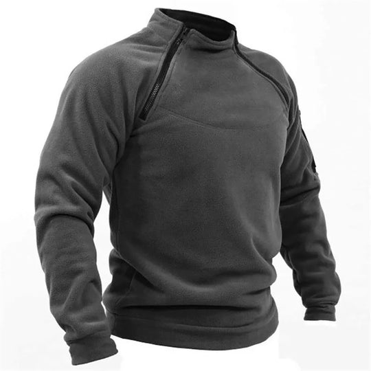 R&B - Taktischer Militär-Zipper-Sweatshirt