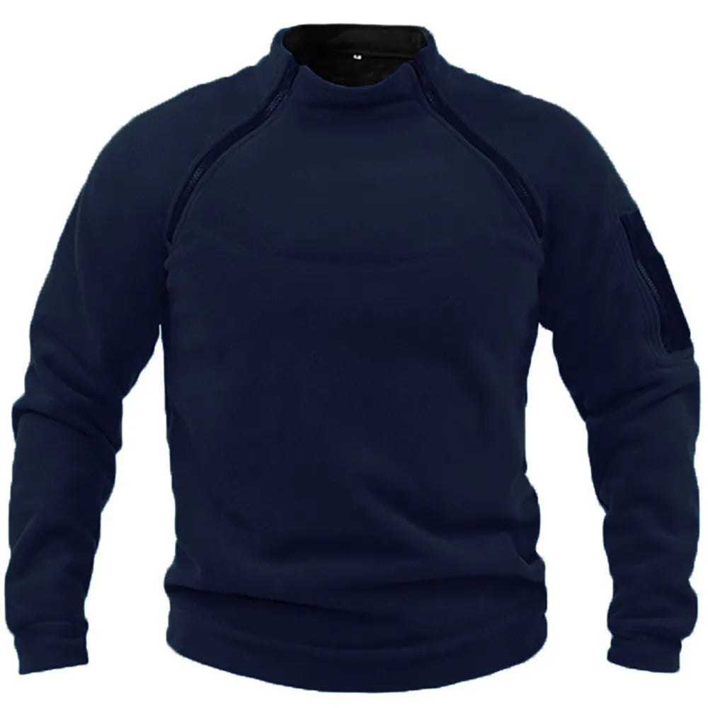 R&B - Taktischer Militär-Zipper-Sweatshirt