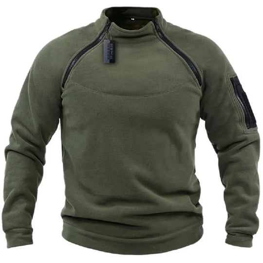 R&B - Taktischer Militär-Zipper-Sweatshirt