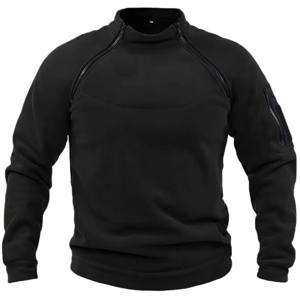 R&B - Taktischer Militär-Zipper-Sweatshirt