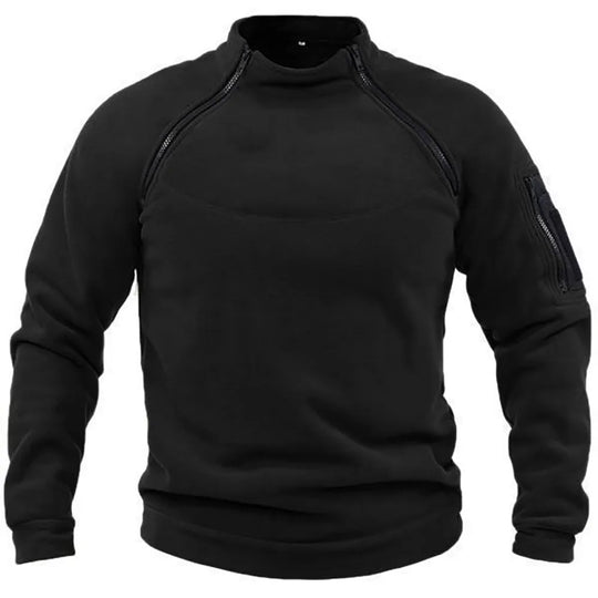 R&B - Taktischer Militär-Zipper-Sweatshirt