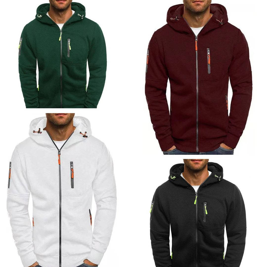 R&B | Hoodie mit durchgehendem Reißverschluss - Bequemer Hoodie