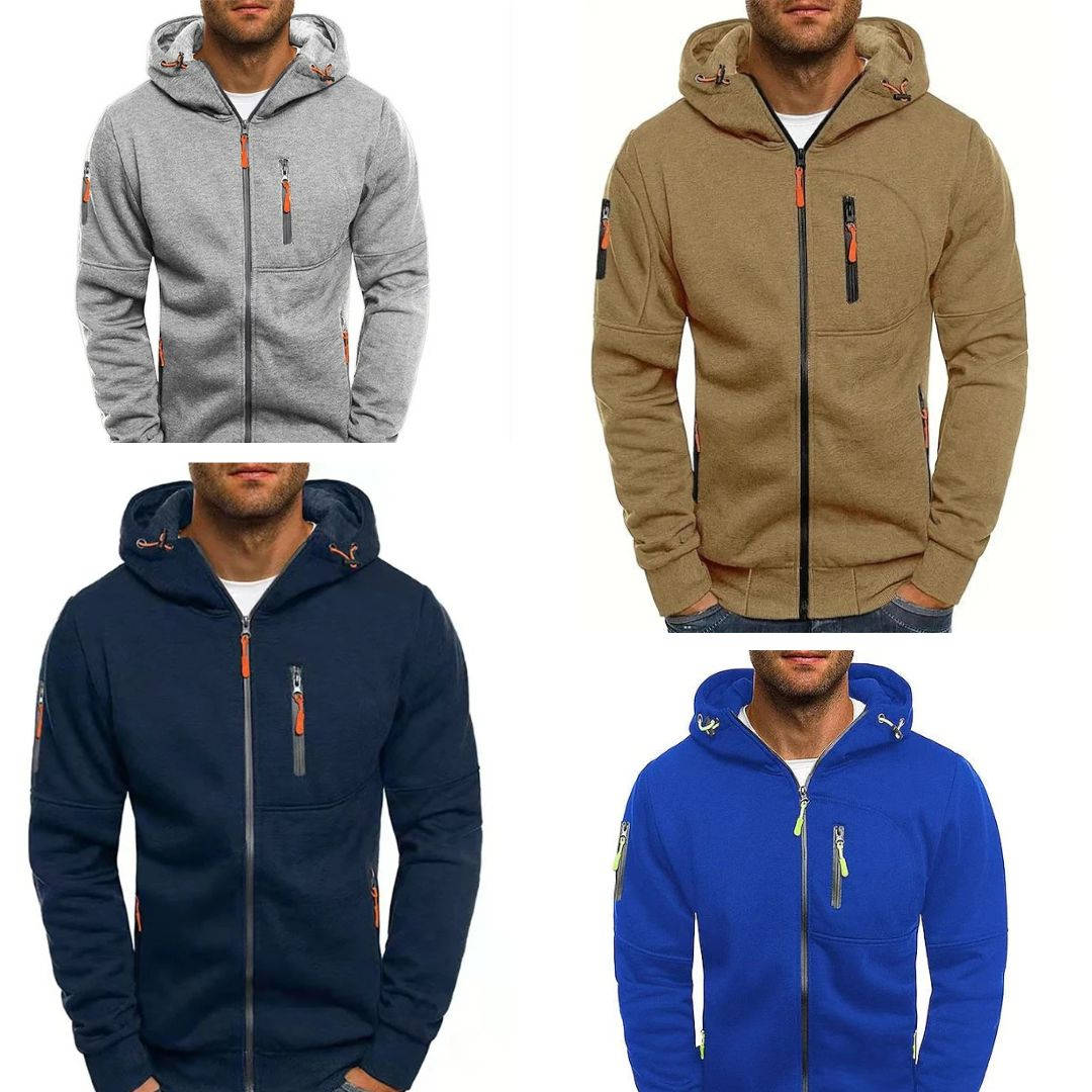 R&B | Hoodie mit durchgehendem Reißverschluss - Bequemer Hoodie