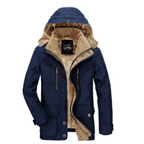 R&B | Jacke Klassisch warmer Wintermantel mit Kapuze