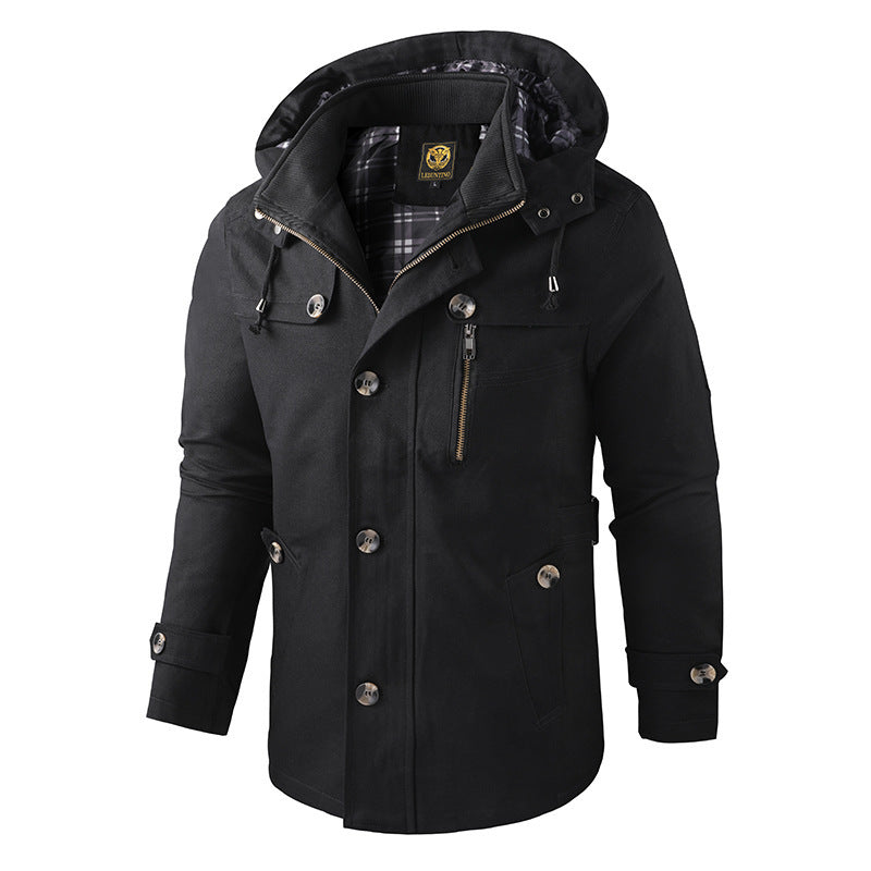 R&B | Parka Jacke - Wasserdichte und winddichte Außenjacke