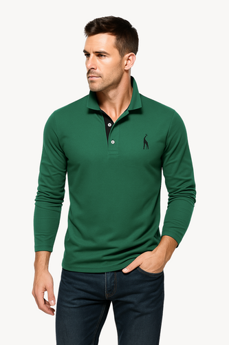 R&B | Polo-Shirt mit langen Ärmeln - Simran