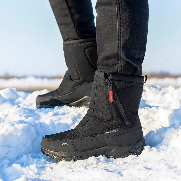 R&B | Schneestiefel - Wasserabweisend Mid-High mit rutschfester Sohle