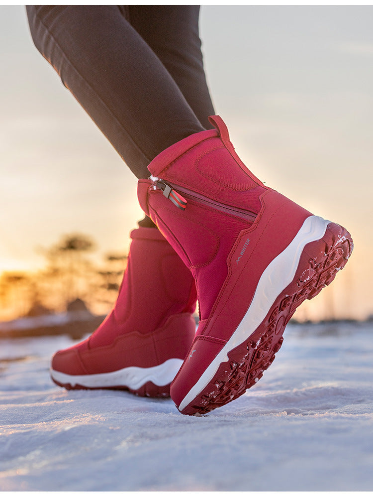R&B | Schneestiefel - Wasserabweisend Mid-High mit rutschfester Sohle