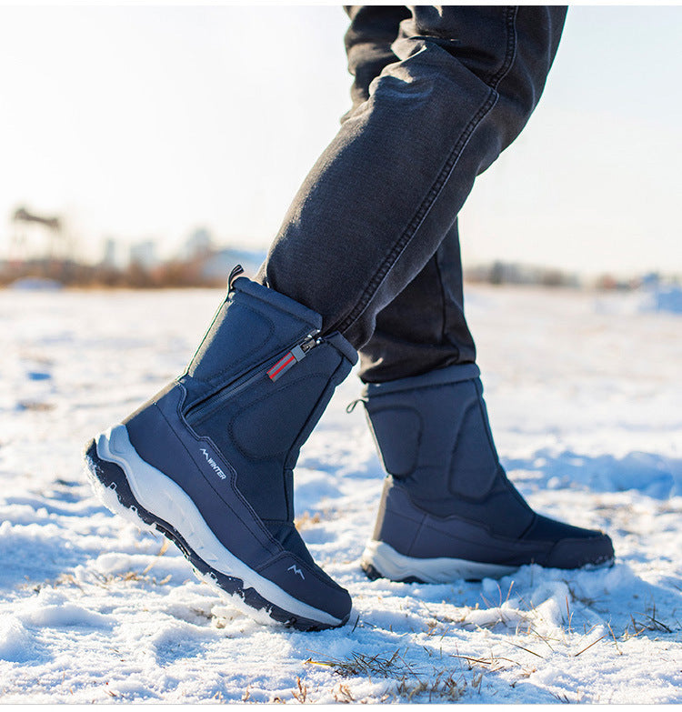 R&B | Schneestiefel - Wasserabweisend Mid-High mit rutschfester Sohle