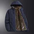 R&B | Winterjacke Fleece - Lässige warme Oberbekleidung