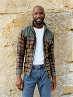 R&B | Winterjacke - Leicht isoliert mit Karomuster
