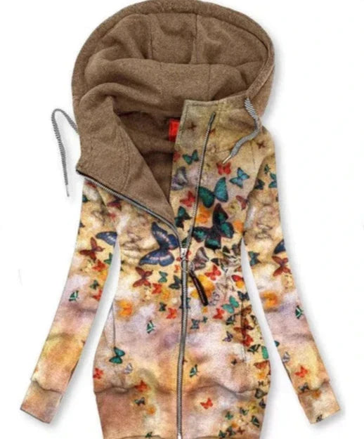 R&B | Damen Schmetterling Kunst Cardigan