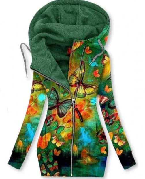 R&B | Damen Schmetterling Kunst Cardigan