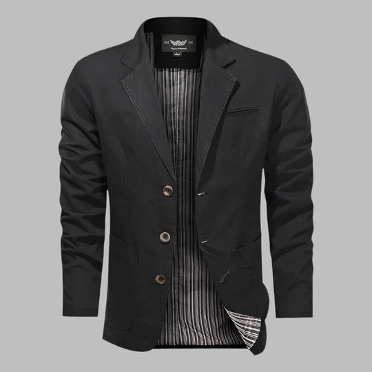 R&B | Herbstlicher Herrenblazer mit Knöpfen