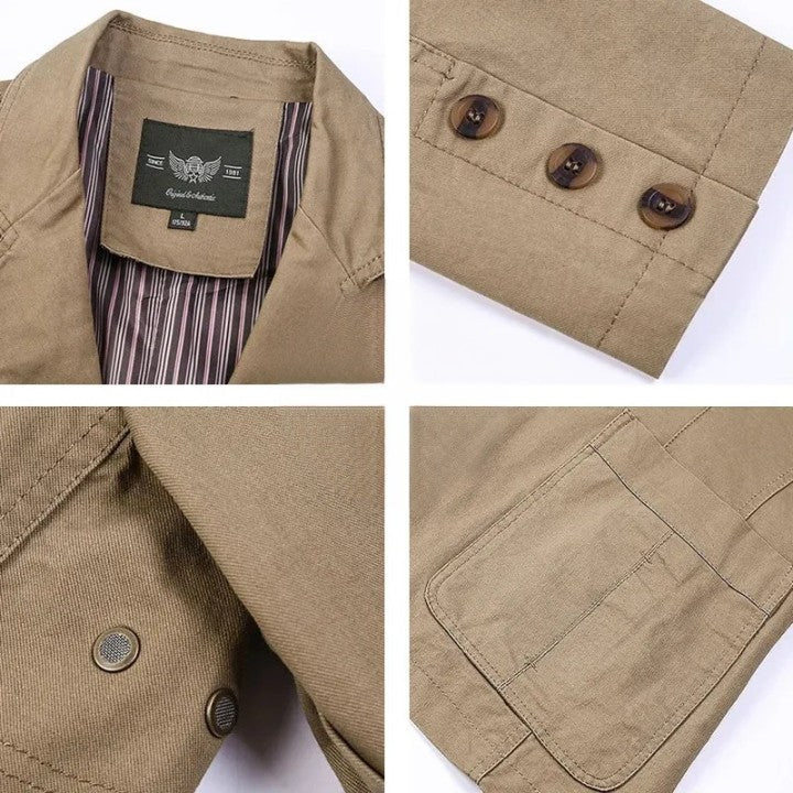R&B | Herbstlicher Herrenblazer mit Knöpfen