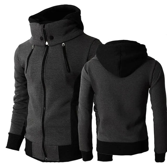 R&B | Herrenpullover mit Reißverschlussdetail