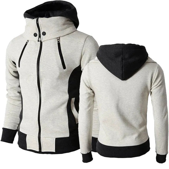 R&B | Herrenpullover mit Reißverschlussdetail