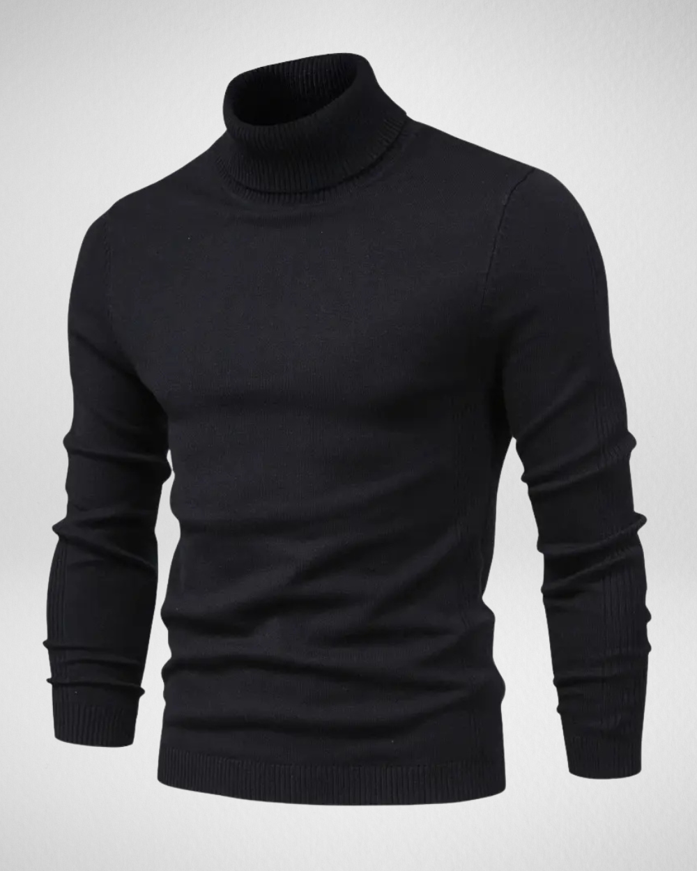 R&B | Rollkragenpullover – Slim Fit Aus Weichem Strick