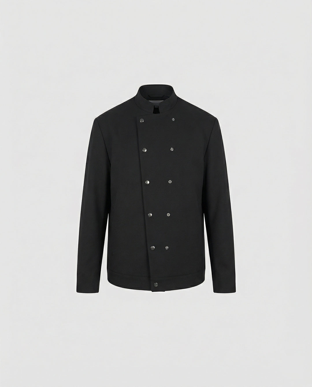 Minimalistischer Oversize-Zweiteiler mit Stehkragenjacke und weiter Anzughose R&B
