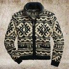 R&B | Wärmer und Bequemer Vintage Strickpullover für Männer