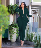 R&B | Blazer mit Volantärmeln