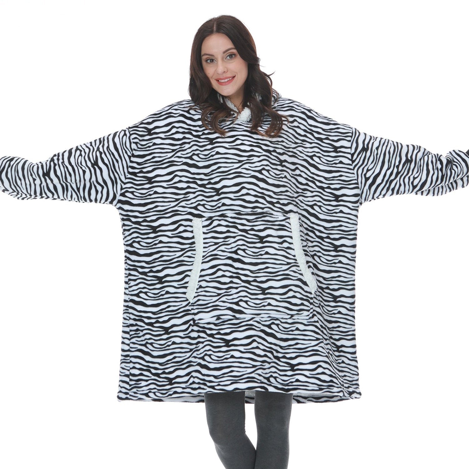 R&B | Übergröße Damen Kapuzenpullover mit Kapuze