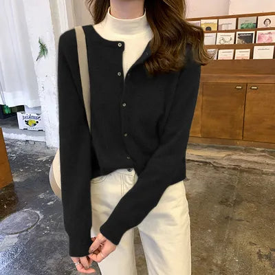 R&B | Gemütliche Strickjacke mit Öffnung Vorne